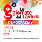 Giornate del Lavoro 2018 – DEMOCRAZIA È – Il programma Giornate del Lavoro 2018