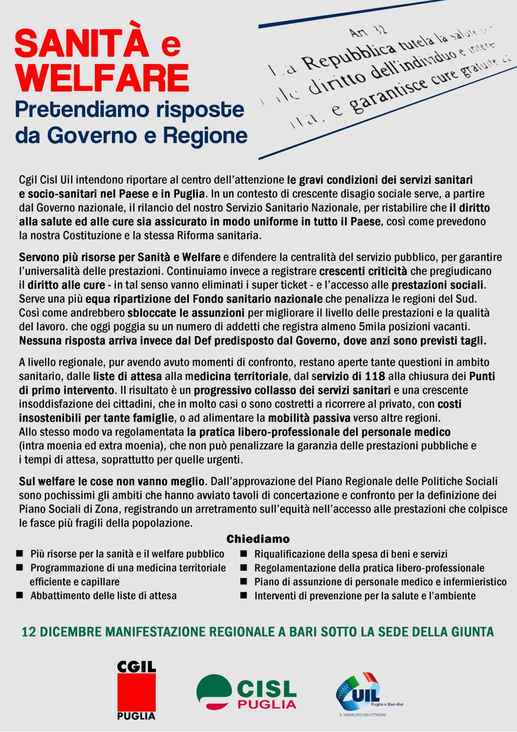 volantino sanità 3-12 dic 2018