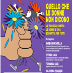 “Quello che le donne non dicono”, dialogo contro la violenza sulle donne, mercoledì 27 novembre alle 17.30 a Lecce