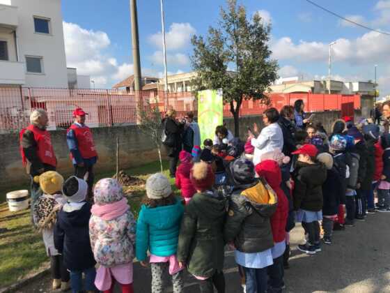 Melle alberi per l'ambiente a Veglie