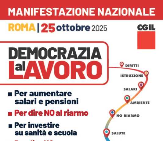 Per la pace e per un modello di sviluppo sostenibile. Sabato 25 ottobre, manifestazione nazionale a Roma