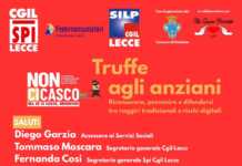 “Non ci casco”, fa tappa a Galatina la campagna dello Spi contro le truffe agli anziani