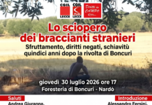 Diritti in campo, 15 anni dopo lo sciopero dei migranti. Iniziativa di Cgil e Flai Cgil con il segretario generale nazionale Giovanni Mininni