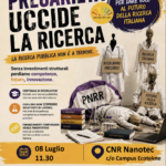 La precarietà uccide la ricerca, l’8 luglio flash mob a Lecce
